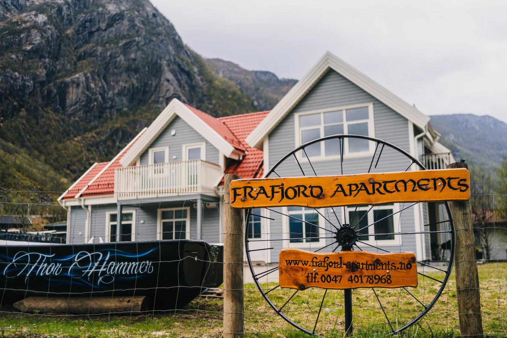 Frafjord Apartments Thor Dirdal Buitenkant foto